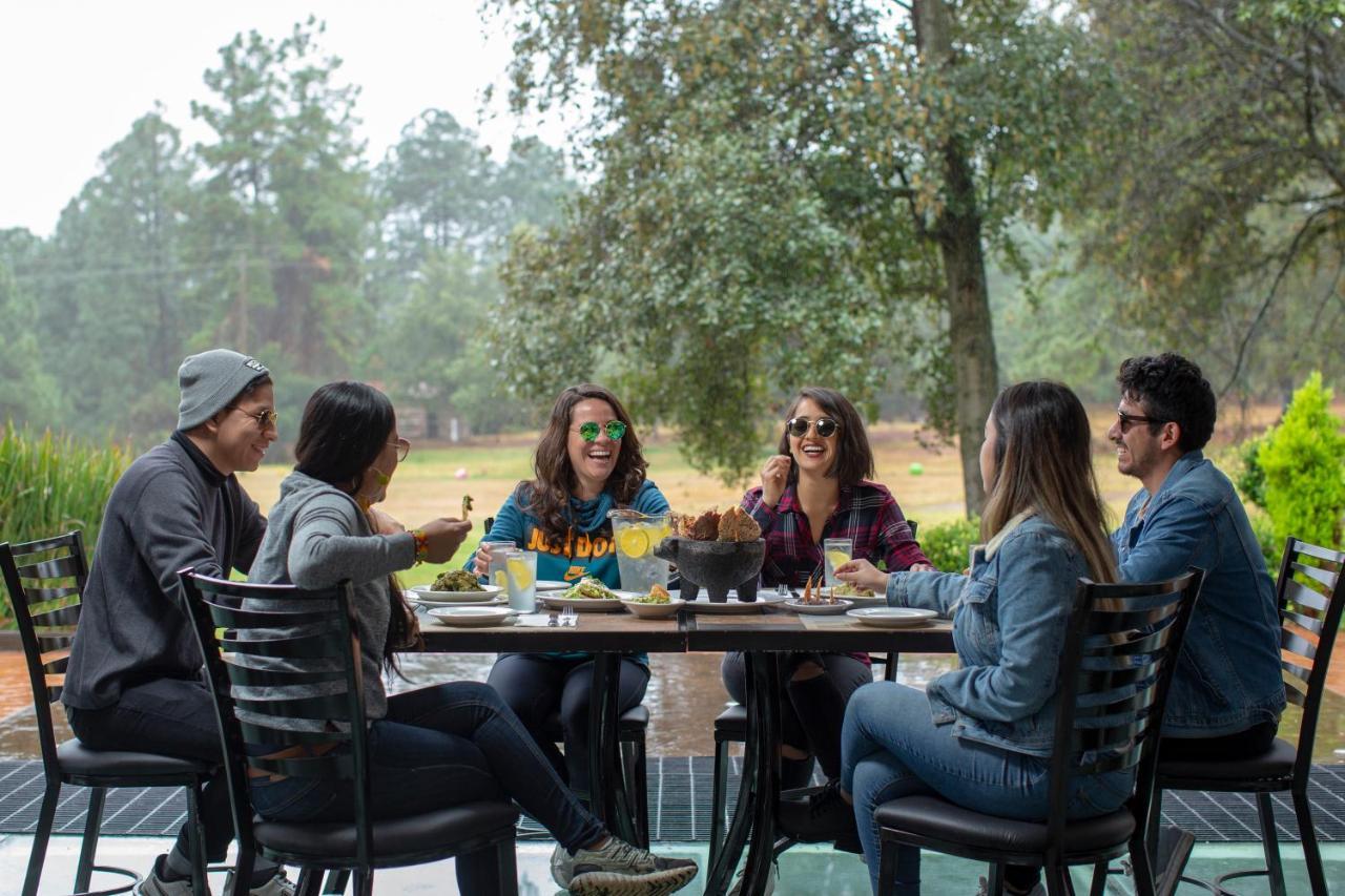 Hotel & Glamping Huasca Sierra Verde Уаска-де-Окампо Экстерьер фото